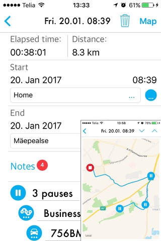 Logify Automatic Mileage Log screenshot 4