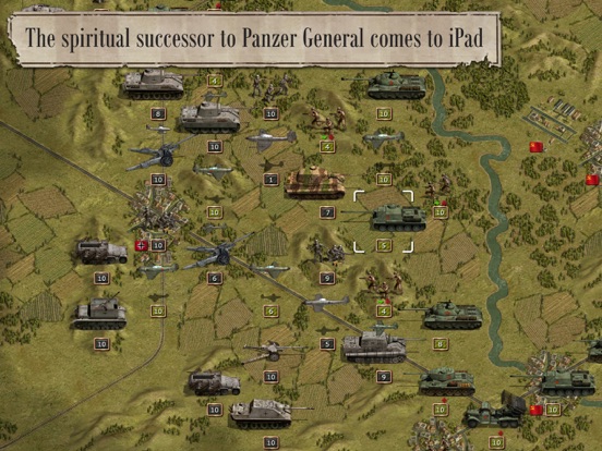 Panzer Corps Lite на iPad