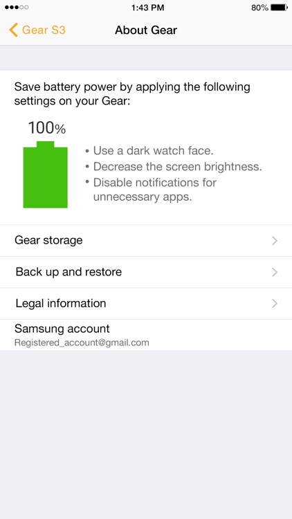 Samsung Gear S screenshot-4