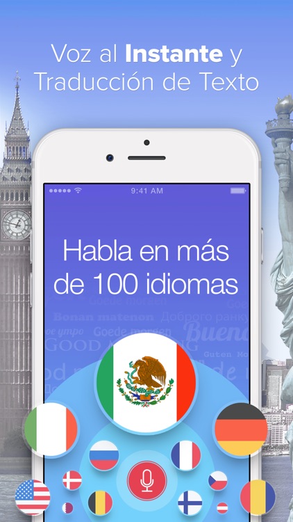 Traductor de voz y diccionario sin internet.