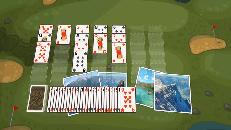 Golf Solitaire Alpine screenshot-3