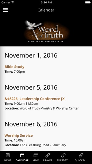 Word Of Truth Ministry  Online of Columbia, SC(圖4)-速報App