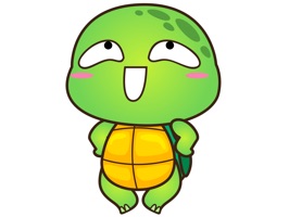 Pura the funny turtle 3 for iMessage Sticker