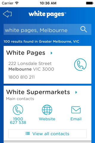 White Pages Australia screenshot 4