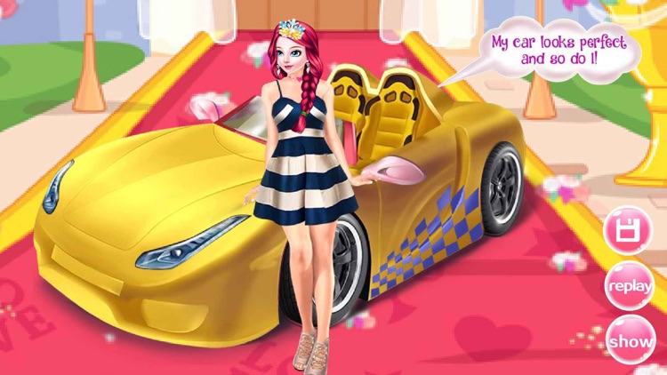 Beauty and Car - Makeover Salon Girly Games