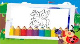 Game screenshot Princess fairy tail coloring winx club edition apk