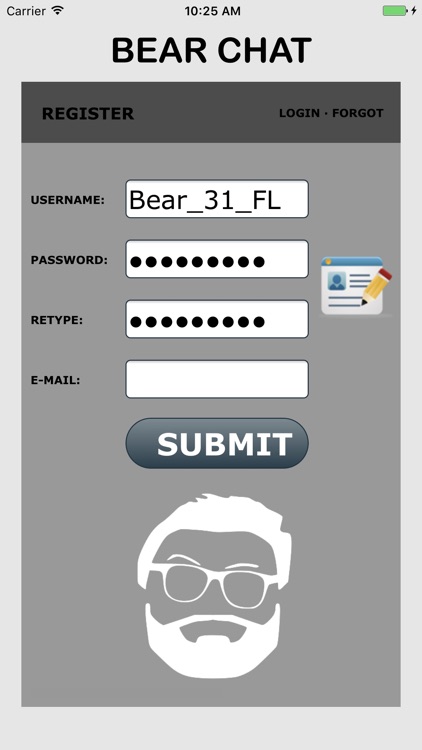 Bear Chat - Gay bears dating app.