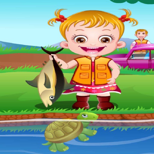 Cute Baby Fishing iOS App