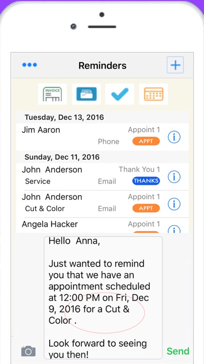 Nail Tech Pro Scheduling, Reminders & Sales screenshot-3