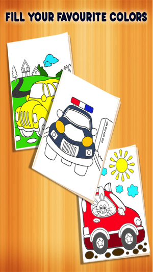 Car Kids Coloring Book(圖4)-速報App