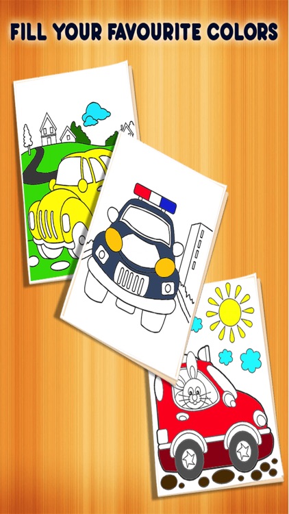 Car Kids Coloring Book screenshot-3