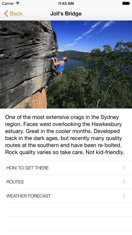 Sydney Climbing Guide