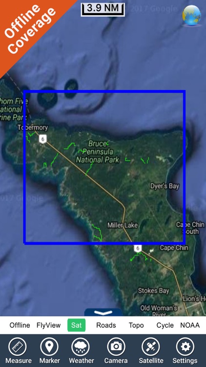 Bruce Peninsula NP HD GPS charts Navigator screenshot-4