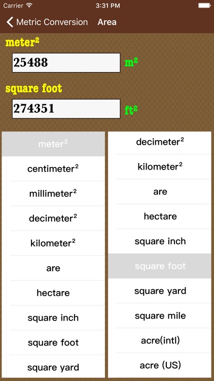 Metric Conversions screenshot-3