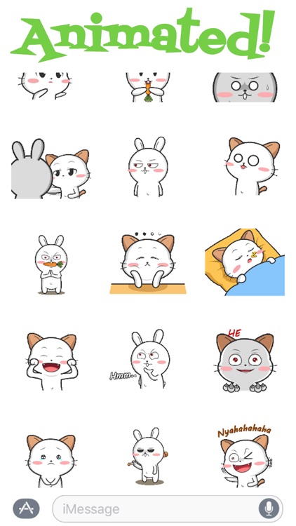 Kitty And Rabbit Animated screenshot-3