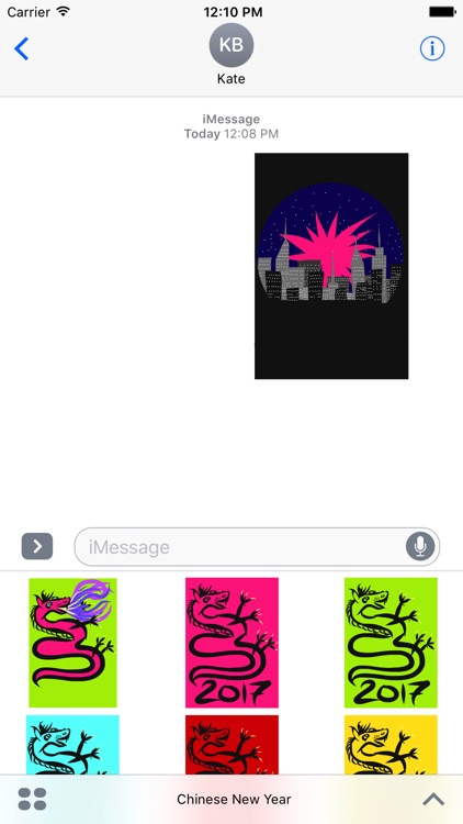 Stickers for Chinese New Year