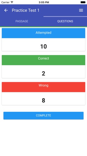 ACT Reading Preparation Mock Tests(圖5)-速報App