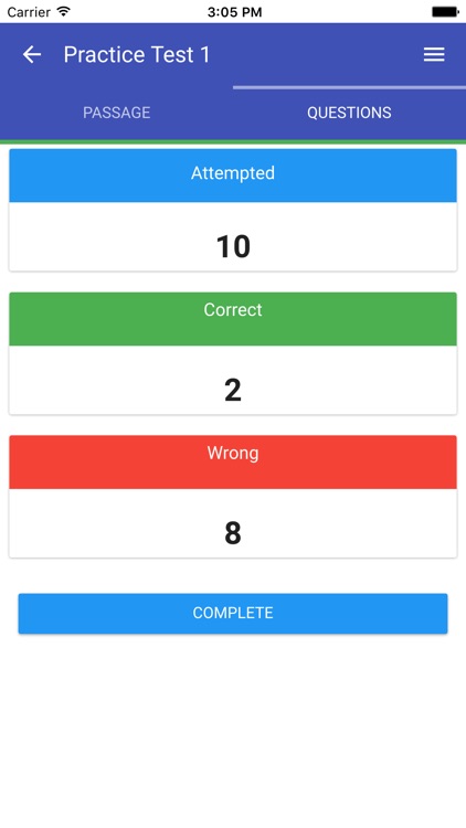 ACT Reading Preparation Mock Tests screenshot-4