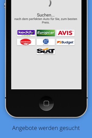 Mietwagen App screenshot 2