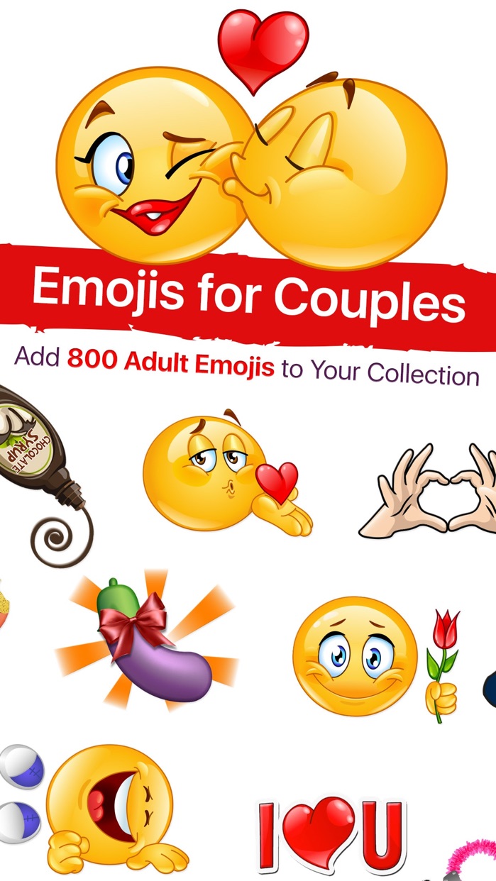 Adult Emoji Icons Romantic And Flirty Texting Aso Report And App Store Data Apptweak 1284