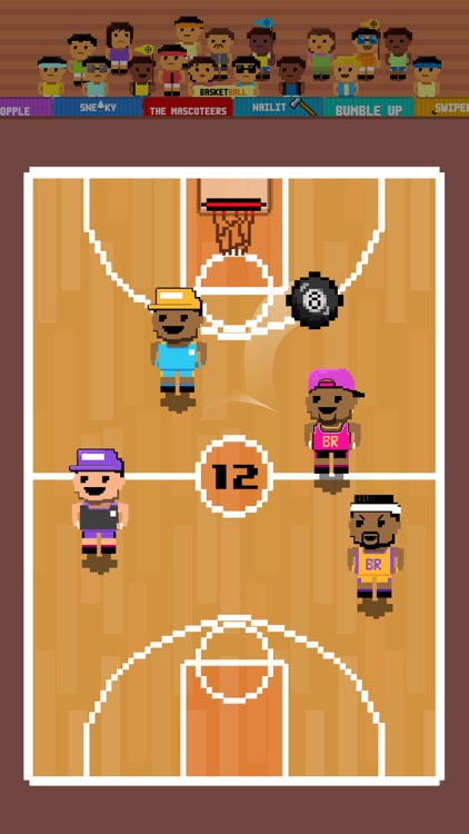 Basketball Retro screenshot-3