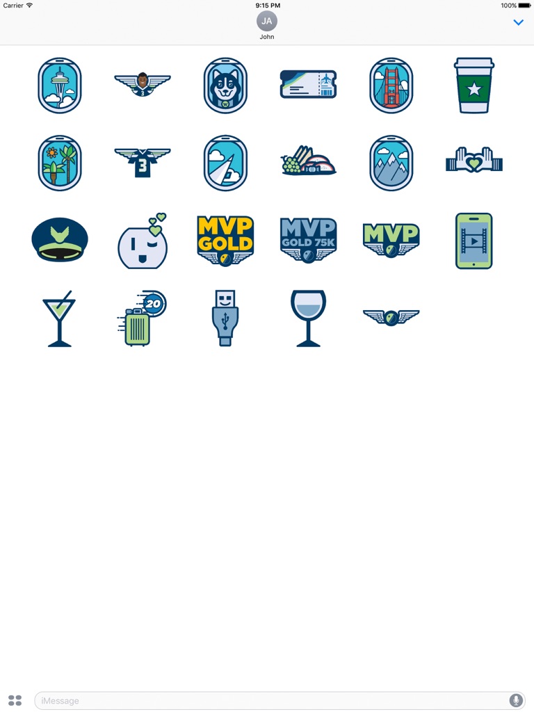 【图】Alaska Airlines Stickers(截图3)