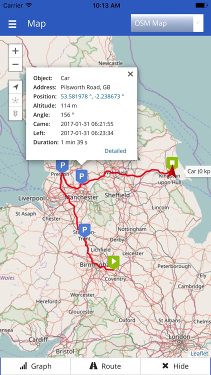 GPS Server Mobile - Tracking On Mobile Device