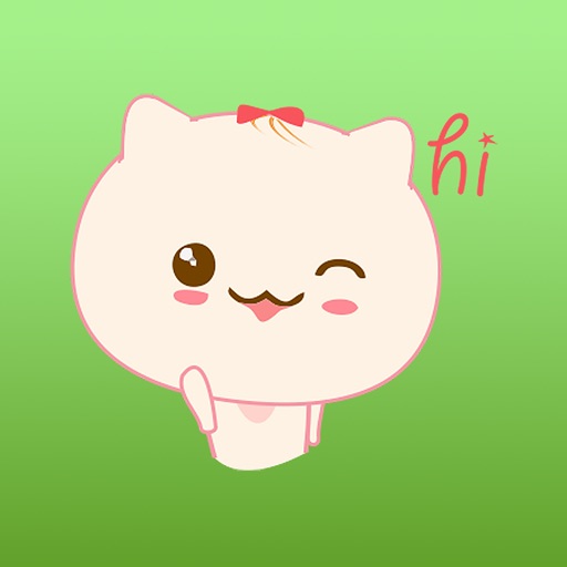 Fletcher The Lovely Cat Stickers Icon