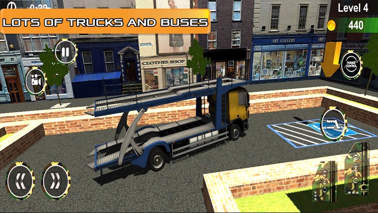 3D Truck Parking Simulator: HTV Driving Test