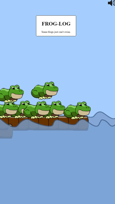 How to cancel & delete Frog Log - Some frogs just cant swim from iphone & ipad 1