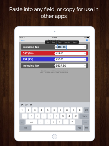Canada Sales Tax Calculator - GST, HST, PST, & QST - náhled