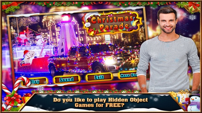 Hidden Object Games Christmas Parade(圖2)-速報App