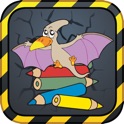 DinoColor Dinosaurs Coloring Book Fun For Children icon