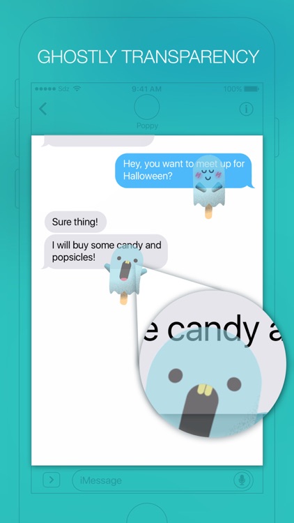 Popsicle ghost