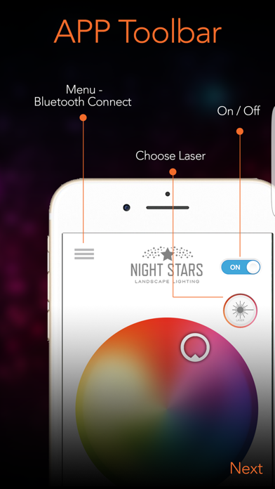 How to cancel & delete Night Stars Landscape Light Bluetooth Remote from iphone & ipad 3