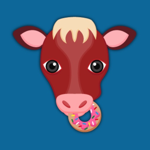Red Cow Emoji Stickers for iMessage icon