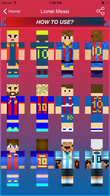 Football Sport Skins For Minecraft Pocket Edition