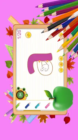 Game screenshot ABC трассировка буквы рукописного ввода для дошкол apk