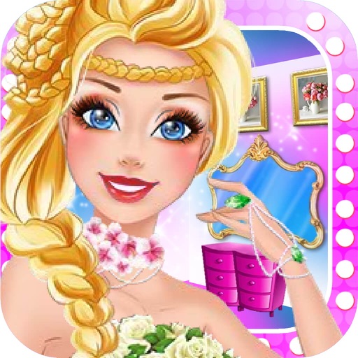 Princess luxury room -makeover salon girly games icon