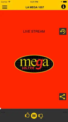 Game screenshot La Mega 105.7FM Mobile App mod apk