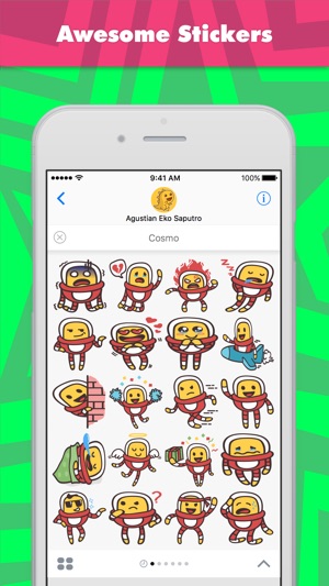 Cosmo stickers by mojisaurus(圖1)-速報App