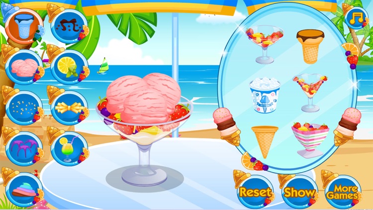 Ice Cream Maker Chocolate Cooking Games for Girls screenshot-3