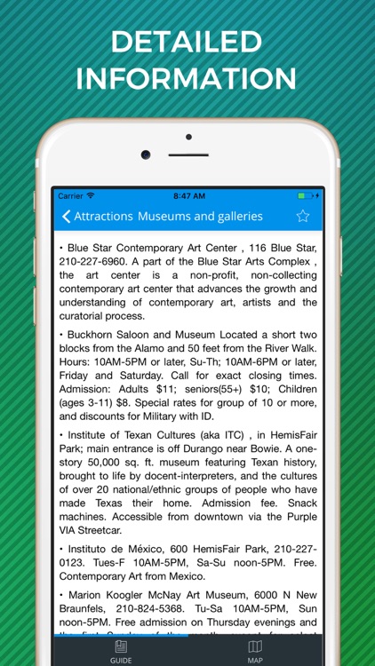 San Antonio Travel Guide with Offline Street Map screenshot-3