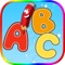 ABC Paint the Alphabet, Games Photo English alphabet ABC letters big and lowercase letters