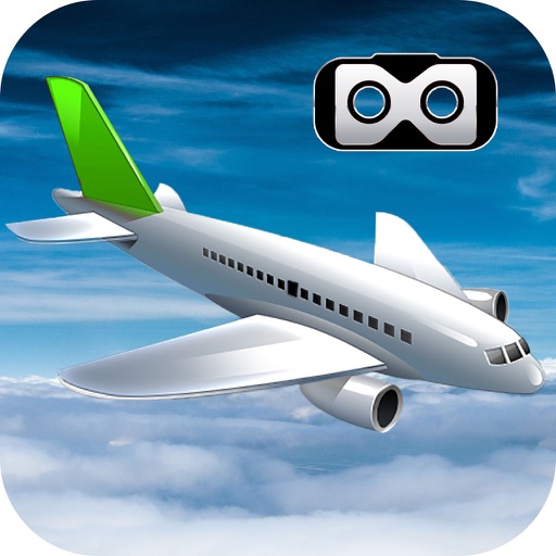 VR Infinite Airplane Flight : 3D Fly-Wings 2016 iOS App