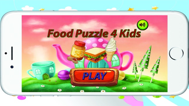 Food Shadow Puzzle Game for kids - 好玩的益智