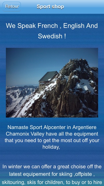 Namaste Sports Chamonix