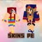 Girl Skins for MCPE - Skin Studio Minecraft Girls is a FREE app for dressing up in Girlish Style in Minecraft PE