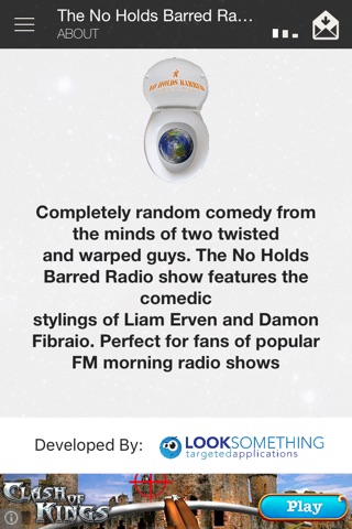 The No Holds Barred Radio Show screenshot 4