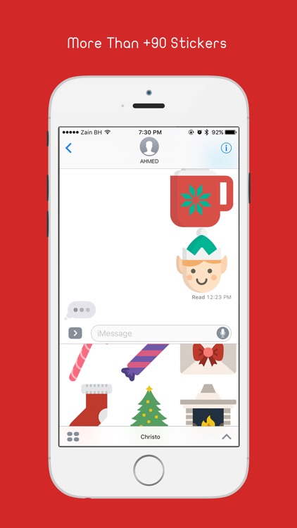 Christo - Christmas & Holiday Stickers